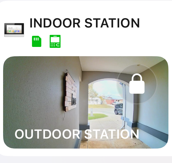 The main device list showing the device with its new name.